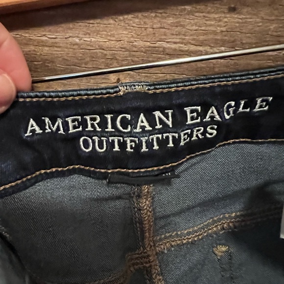 ~SOLD~American Eagle Dark Wash size 8 Long Jeans - Picture 8 of 11